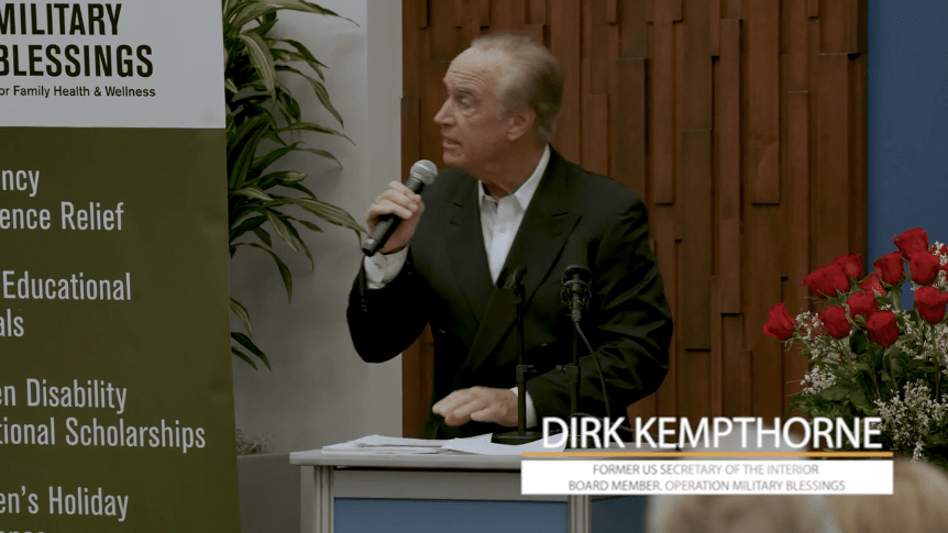 Operation Military Blessings Event